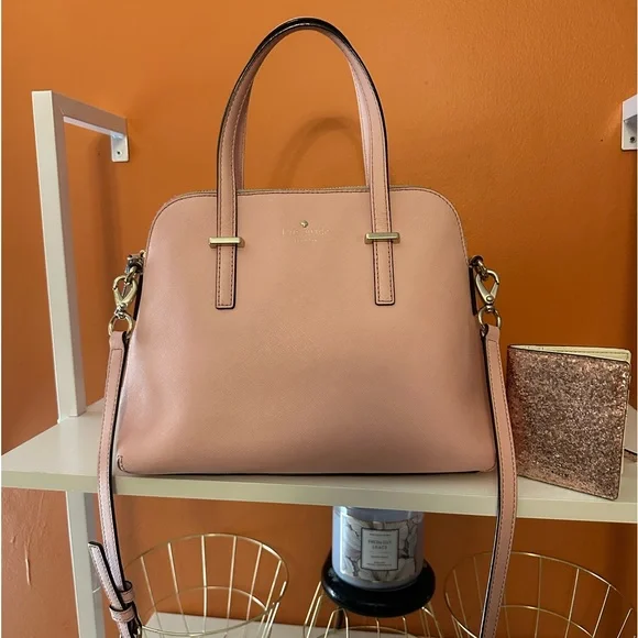 KATE SPADE Cedar Street Bag w/Glitter Bug Stacey Wallet Bundle (EUC) - Picture 4 of 15